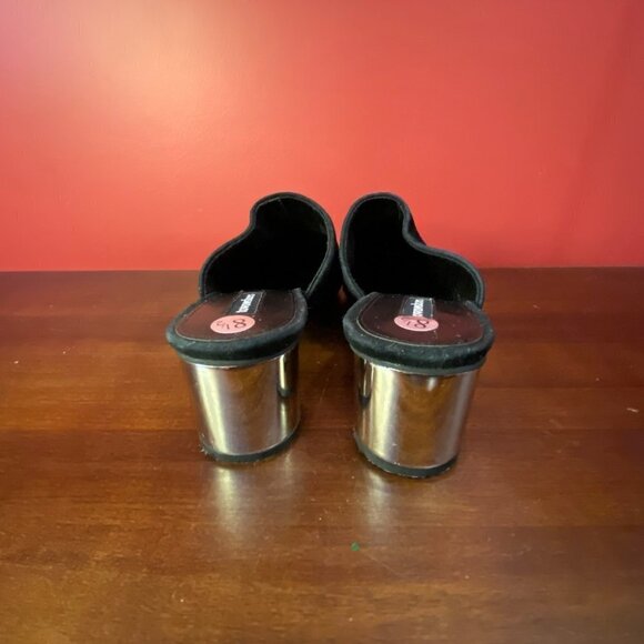 Town Shoes Women's Black Suede Shoes - Size 8.5 - Picture 4 of 7